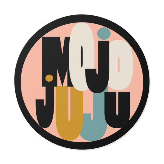 Mojo Juju Round Vinyl Sticker