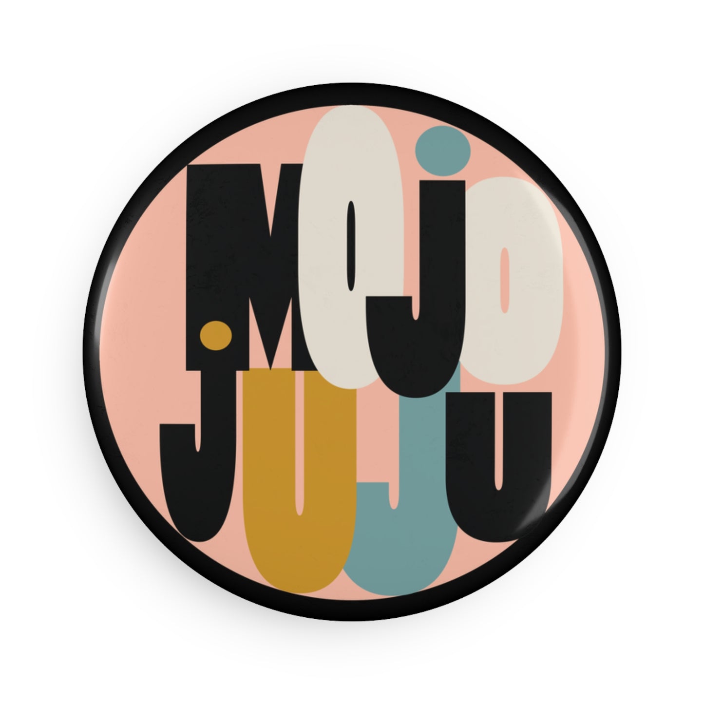 Mojo Juju Round Button Magnet