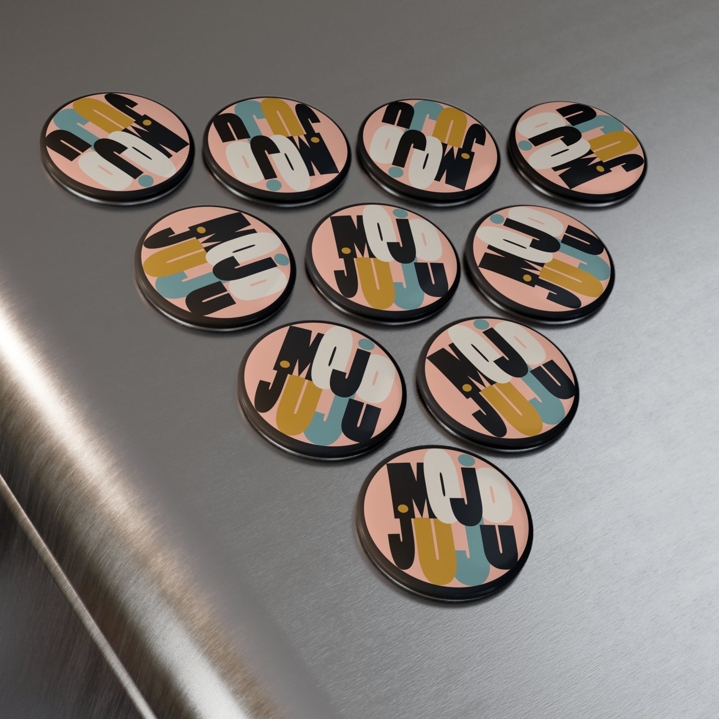 Mojo Juju Round Button Magnet