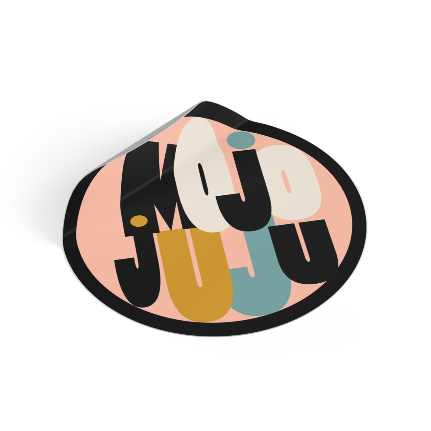Mojo Juju Round Vinyl Sticker
