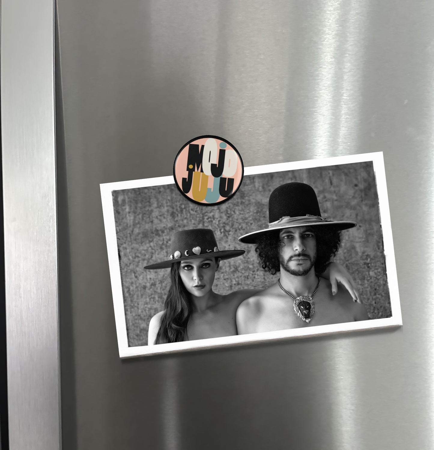 Mojo Juju Round Button Magnet